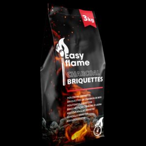 Easy Flame Charcoal Briquettes – 3 kg - Image 1