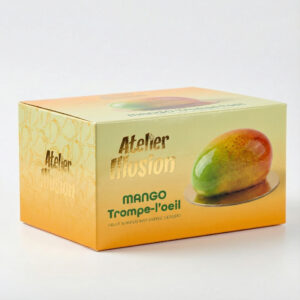 Atelier Illiusion Mango Trompe l’oeil fruit shaped patisserie - Image 1