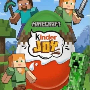 Kinder Joy Minecraft Game Mini Figures Limited Edition New 2026 Collection - Image 2